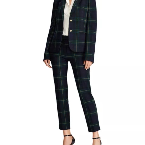 Lauren Ralph Lauren Pants - Ralph Lauren Plaid Suit - blazer and pant set size L